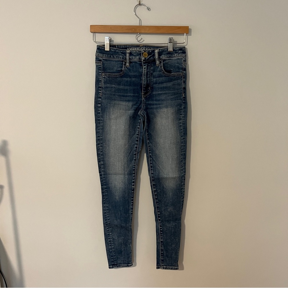 High rise jegging